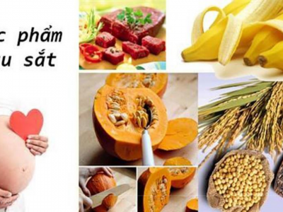 Thực phẩm bổ sung sắt và canxi