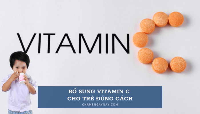 Bổ sung Vitamin C cho trẻ