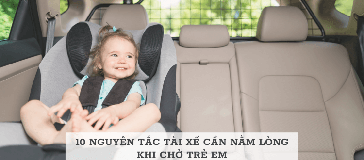 an toàn cho trẻ trên ô tô